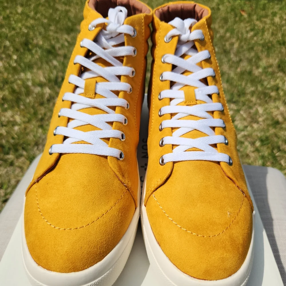 Sun + Stone Jett High Top Sneakers Mens 11M Black Canvas Casual Shoes NWB(VANS)